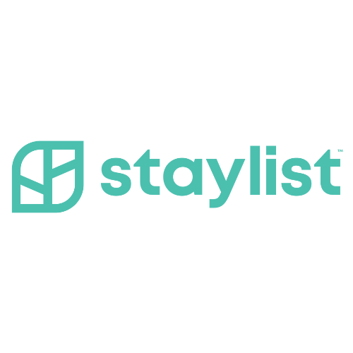 Aqua Staylist logo includes a graphic that looks like a leaf.