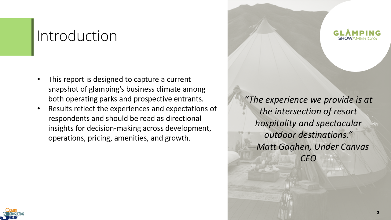 Glamping State of the Industry 2025 - Slide 3