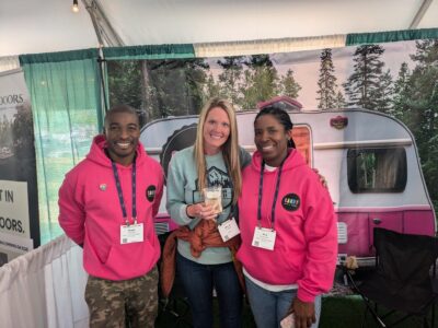 From An Island on My Own to a Sea of New Glamping Friends